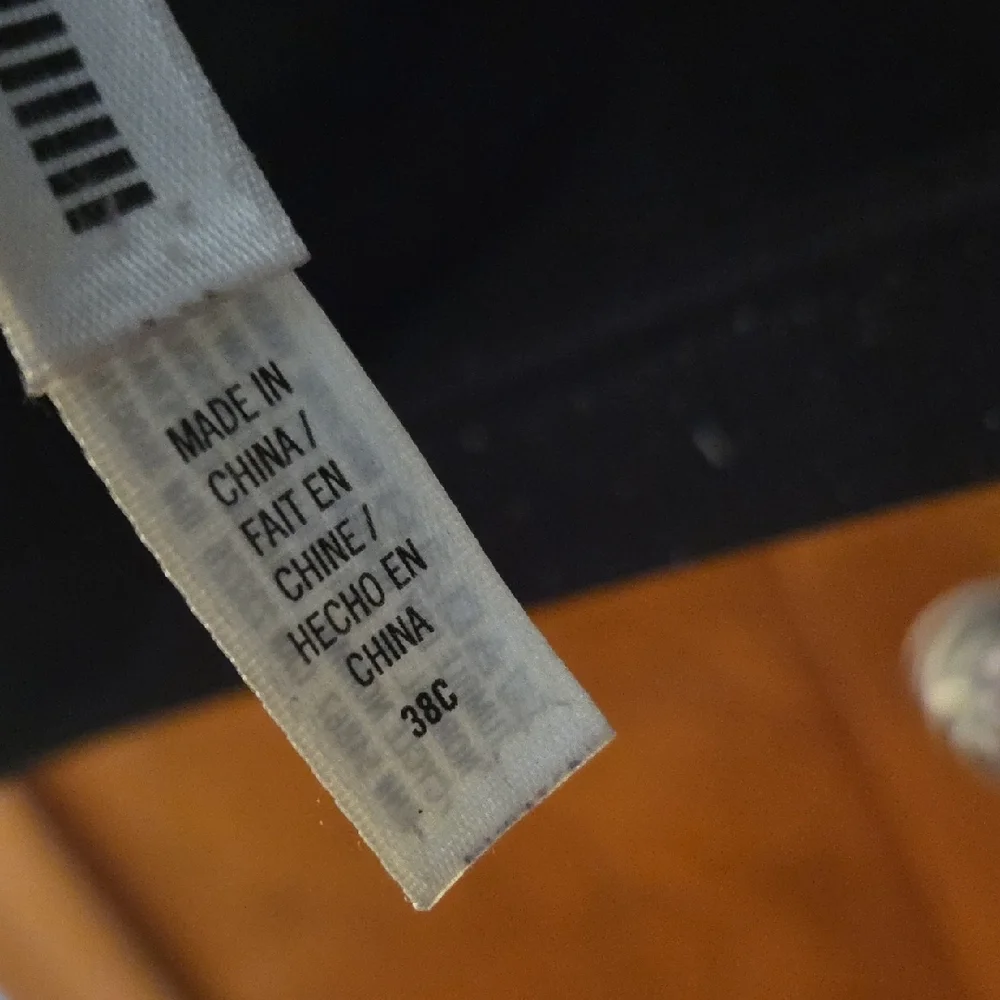 Women's Black and Blue Sports Bra - Picture 5 of 5